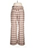 Hollister Plaid Brown Casual Pants Size 13 - photo 2