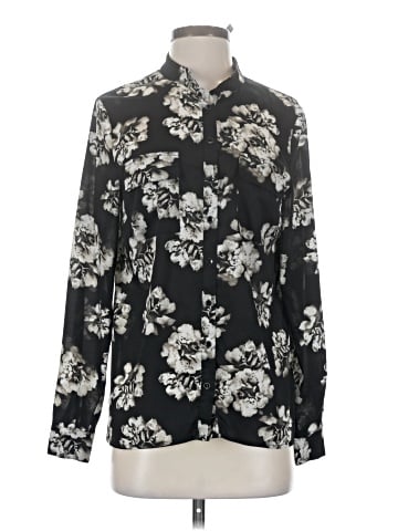 Kensie Long Sleeve Blouse (view 1)