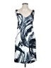 Vince. Graphic Blue Cocktail Dress Size 2 - photo 1