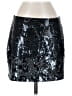 Express Silver Black Casual Skirt Size S - photo 1