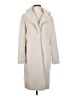 Rachel Zoe 100% Polyester Ivory Coat Size S - photo 1