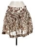 Express Design Studio Paisley Brown Casual Skirt Size 8 - photo 2