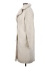 Rachel Zoe 100% Polyester Ivory Coat Size S - photo 5