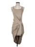 Soul Harmony Energy Solid Tan Cocktail Dress Size XS - photo 1