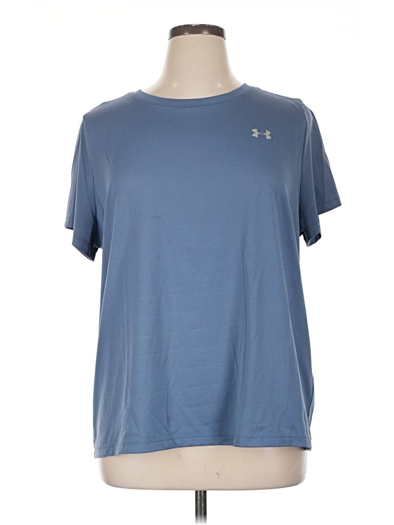 Pre-owned Under Armour Active T-shirt In Blue