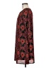 Everly 100% Polyester Paisley Burgundy Casual Dress Size M - photo 5