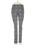 Ann Taylor Plaid Gray Leggings Size 4 - photo 1