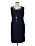 Assorted Brands Blue Casual Dress Size 14 - photo 1