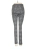 Ann Taylor Plaid Gray Leggings Size 4 - photo 2