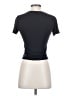 Vuori Black Blue Short Sleeve Turtleneck Size P (estimated, petite) - photo 2