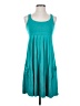 Calvin Klein Solid Teal Green Casual Dress Size 00 - photo 1