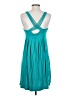 Calvin Klein Solid Teal Green Casual Dress Size 00 - photo 2