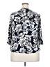 Fun2Fun 100% Rayon Silver 3/4 Sleeve Blouse Size 2X - photo 2