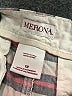 Merona 100% Cotton Stripes Ivory Shorts Size 12 - photo 3