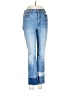 7 For All Mankind Color Block Blue Jeans Size 25 waist - photo 1