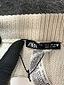Zara Solid Ivory Casual Skirt Size L - photo 3