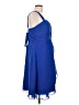 Assorted Brands Solid Blue Cocktail Dress Size 10 - photo 4