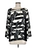 Vince Camuto 100% Polyester Black 3/4 Sleeve T-Shirt Size M - photo 1