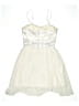 Hailey Logan 100% Polyester Ivory Cocktail Dress Size 1 - photo 2