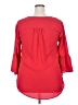 Valerie Stevens Red 3/4 Sleeve Blouse Size 2X - photo 2