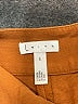 Leith Solid Orange Casual Pants Size S - photo 7