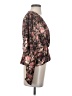 Express Burgundy Long Sleeve Blouse Size XS - photo 4