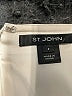 St. John White Sleeveless Blouse Size 2 - photo 7
