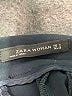 Zara Solid Black Shorts Size S - photo 3
