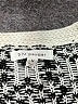 Blu Pepper Argyle Ivory Cardigan Size M - photo 7