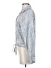 LNA Paisley Gray Long Sleeve Blouse Size XS - photo 5