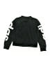 Adidas 100% Polyester Black Zip Up Hoodie Size 6 - photo 2
