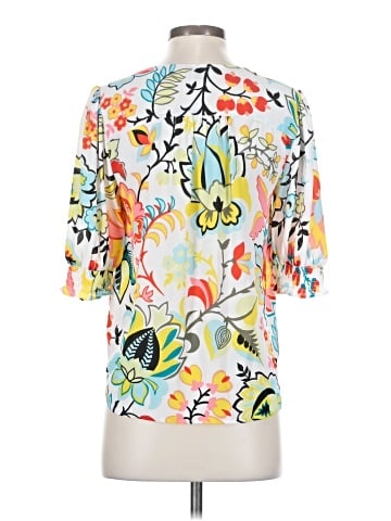 Ann Taylor Factory Short Sleeve Blouse (view 2)