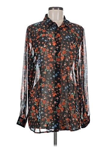 Ichi Long Sleeve Blouse (view 1)
