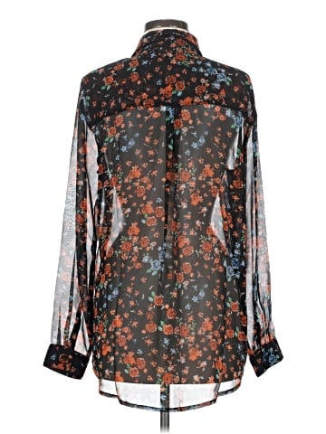 Ichi Long Sleeve Blouse (view 2)