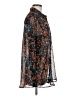 Ichi 100% Polyester Floral Black Long Sleeve Blouse Size EU 38 / US 8 - photo 4