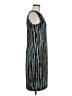Casual Corner 100% Polyester Metallic Silver Cocktail Dress Size M - photo 4
