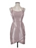 Xtraordinary Metallic Silver Cocktail Dress Size 3 - photo 1