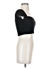 Shein Black Short Sleeve Top Size 4 - photo 4