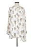 Free People 100% Rayon Floral Multi Color White 3/4 Sleeve Blouse Size S - photo 1