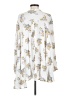Free People 100% Rayon Floral Multi Color White 3/4 Sleeve Blouse Size S - photo 2
