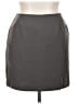 Le Suit 100% Polyester Chevron-herringbone Gray Formal Skirt Size 14 (petite) - photo 1