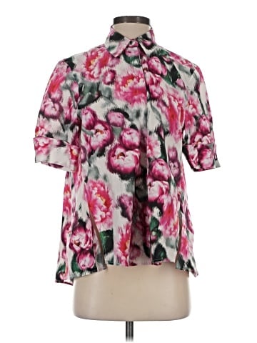 Adam Lippes Short Sleeve Blouse (view 1)