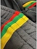 Acne Studios Color Block Black Norwich Face Striped Sweatpants Size XS - photo 5