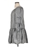 Max Studio Checkered-gingham Gray Casual Dress Size XL (estimated) - photo 5