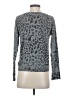 Current/Elliott Animal Print Gray Long Sleeve T-Shirt Size XS (0) - photo 2