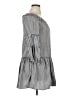 Max Studio Checkered-gingham Gray Casual Dress Size XL (estimated) - photo 4