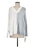 Ruby Rd. Color Block White Pullover Sweater Size M - photo 1