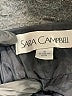 Sara Campbell Stripes Blue Black Casual Skirt Size 6 - photo 4