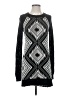 Lucca Couture Aztec Or Tribal Print Black Casual Dress Size S - photo 1