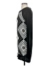 Lucca Couture Aztec Or Tribal Print Black Casual Dress Size S - photo 5